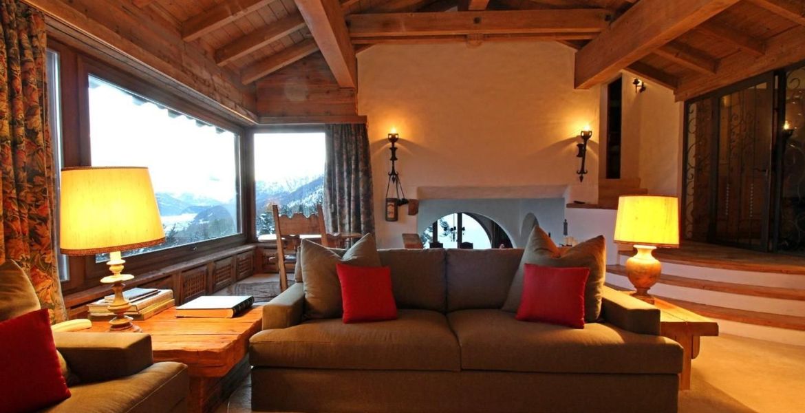 Villa in the exclusiv area of St.Moritz-Suvretta