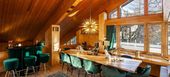 Mountain chalet in village of Maloja St. Moritz