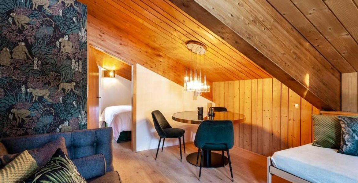 Mountain chalet in village of Maloja St. Moritz