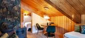 Mountain chalet in village of Maloja St. Moritz