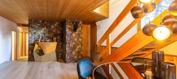 Mountain chalet in village of Maloja St. Moritz