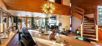 Mountain chalet in village of Maloja St. Moritz