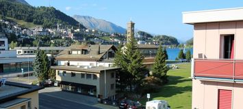 Apartment next to the lake in St. Moritz-Bad