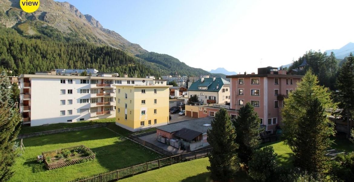 Apartment next to the lake in St. Moritz-Bad