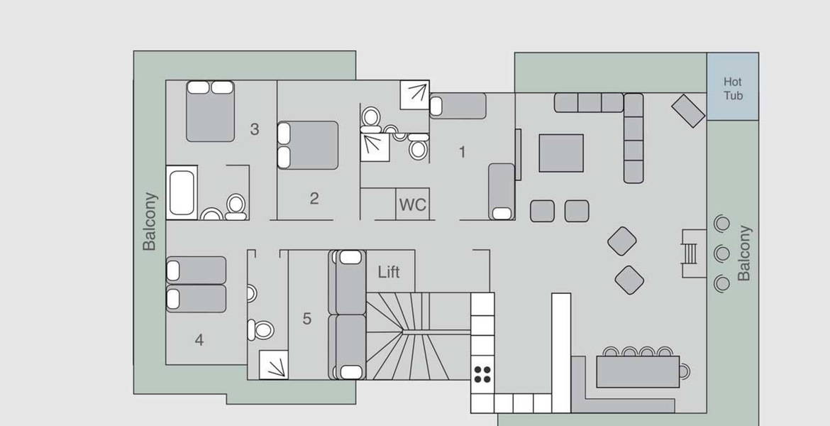 Chalet for rent in Verbier