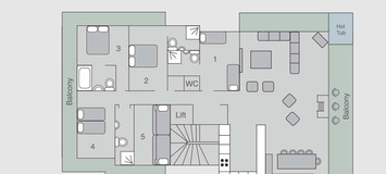 Chalet for rent in Verbier