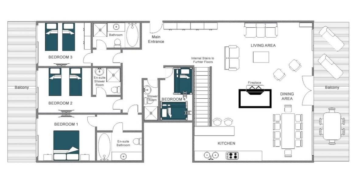 Apartment for rent in Verbier