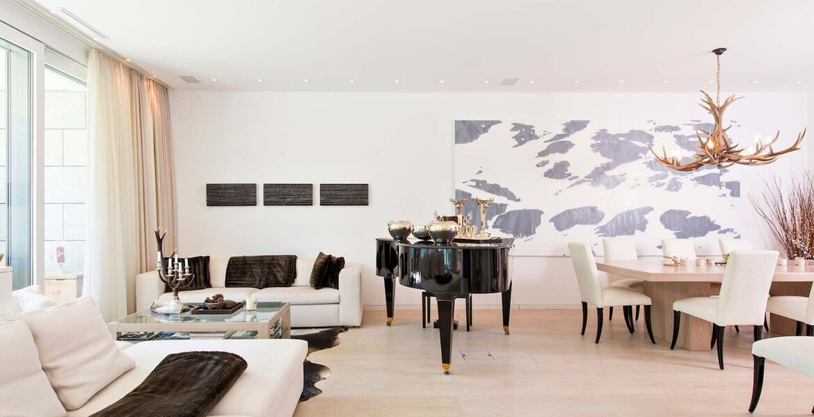Apartment overlooking the breathtaking lake St. Moritz