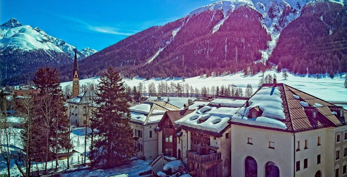 Chesa for rent in in S-chanf close to St .Moritz