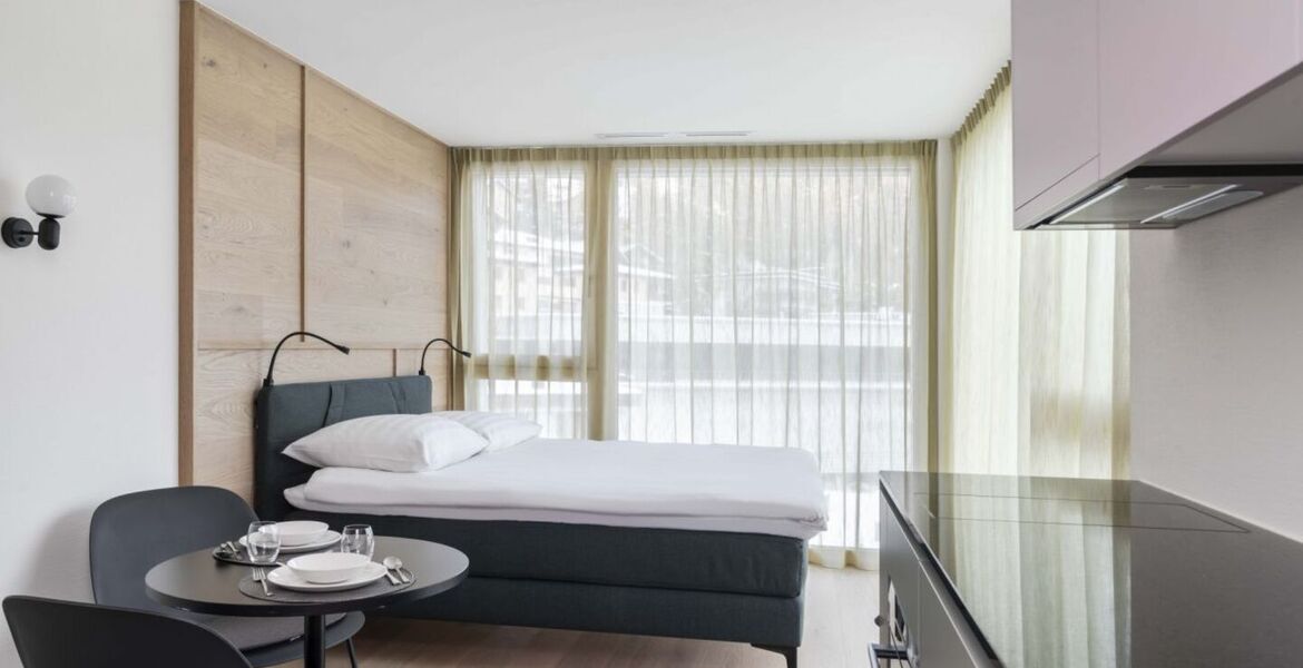 Studio-appartement à louer à St. Moritz