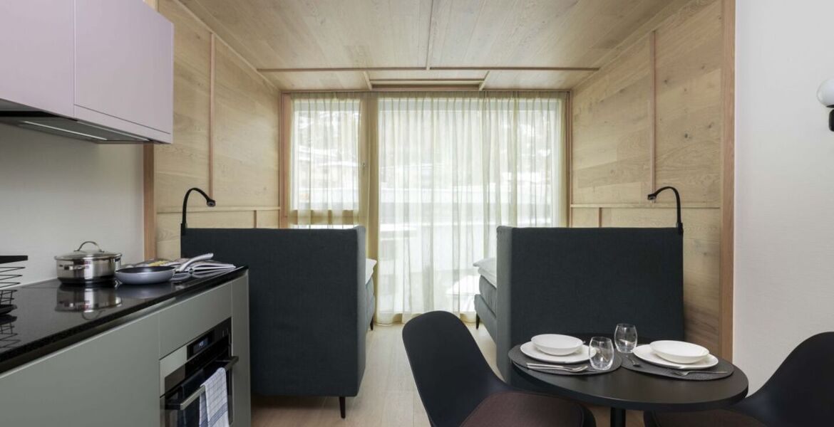 Studio-appartement à louer à St. Moritz