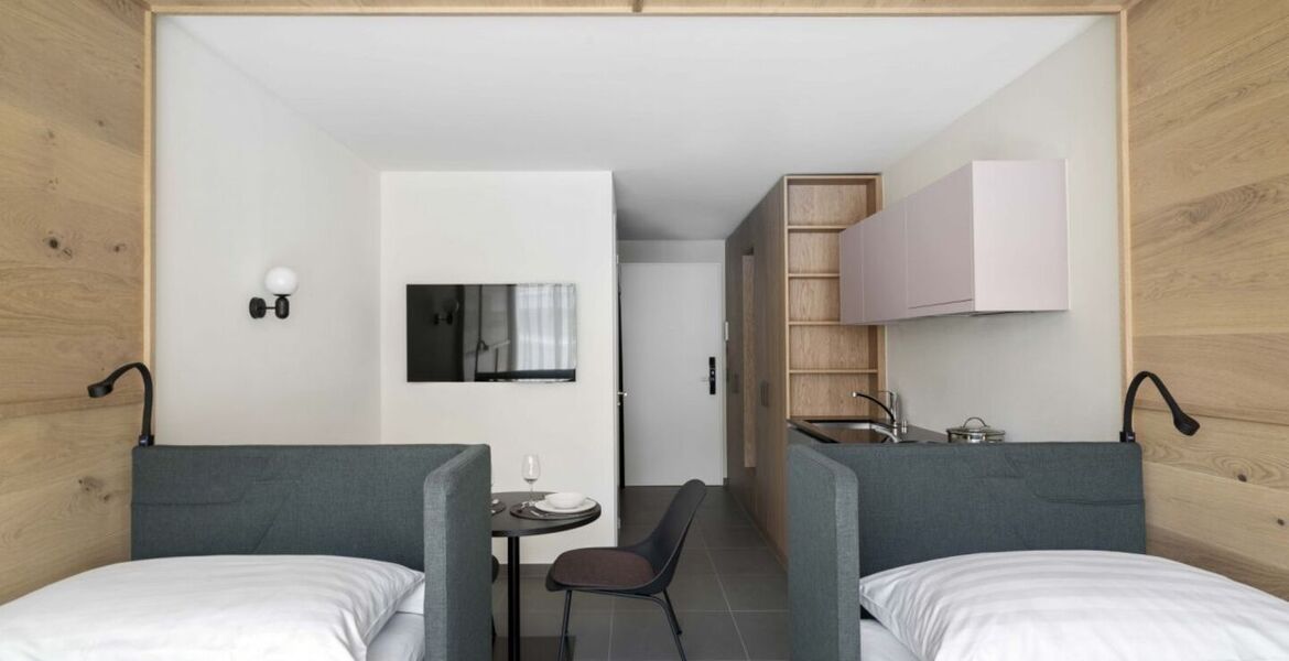 Studio-appartement à louer à St. Moritz