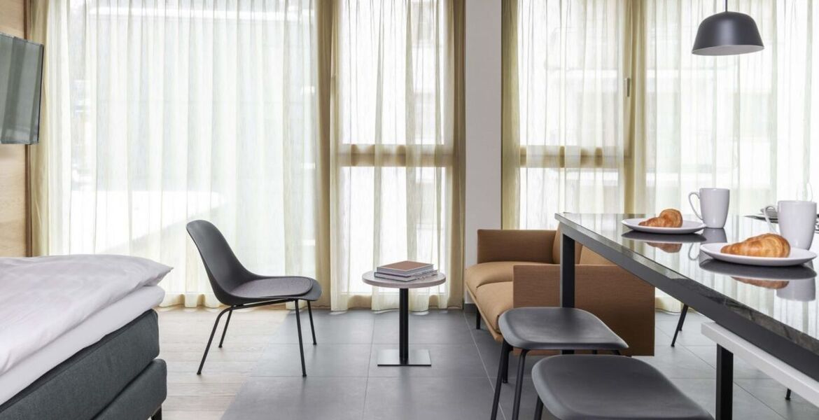 Studio-appartement à louer à St. Moritz
