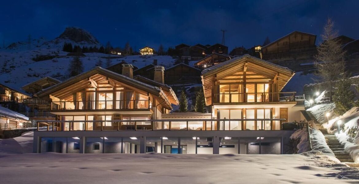 Luxury Chalet in Verbier with Pool, Spa and Breathtaking Vie