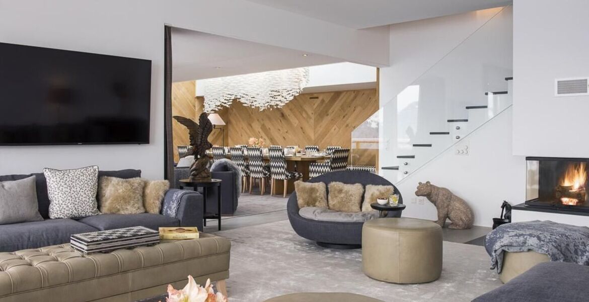 Luxury Chalet in Verbier with Pool, Spa and Breathtaking Vie