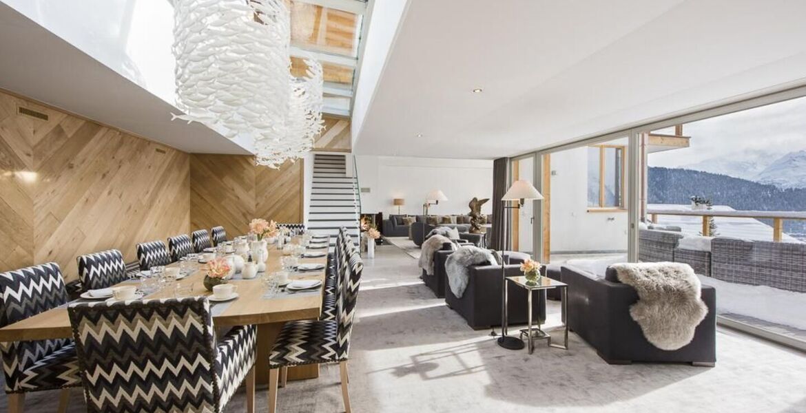 Luxury Chalet in Verbier with Pool, Spa and Breathtaking Vie