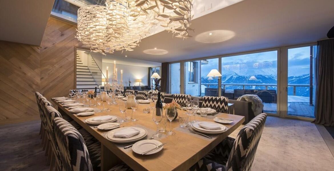 Luxury Chalet in Verbier with Pool, Spa and Breathtaking Vie