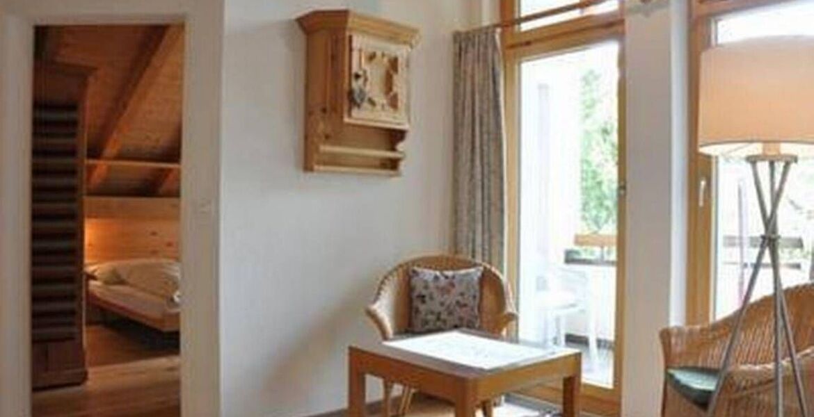 Appartement duplex à Sils Maria avec vue sur la montagne