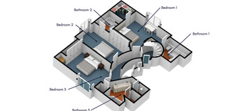 Penthouse for rent in St. Moritz