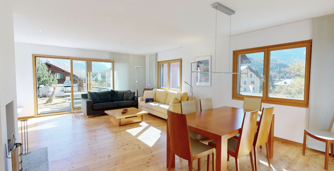 Rental apartment in Celerina