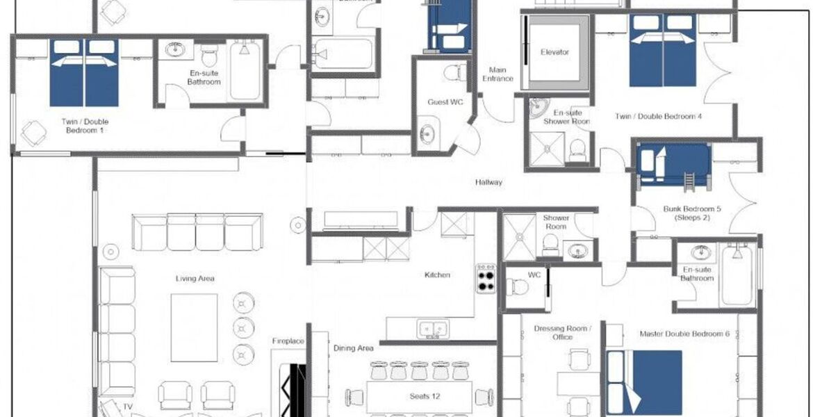 Apartment for rent in Verbier