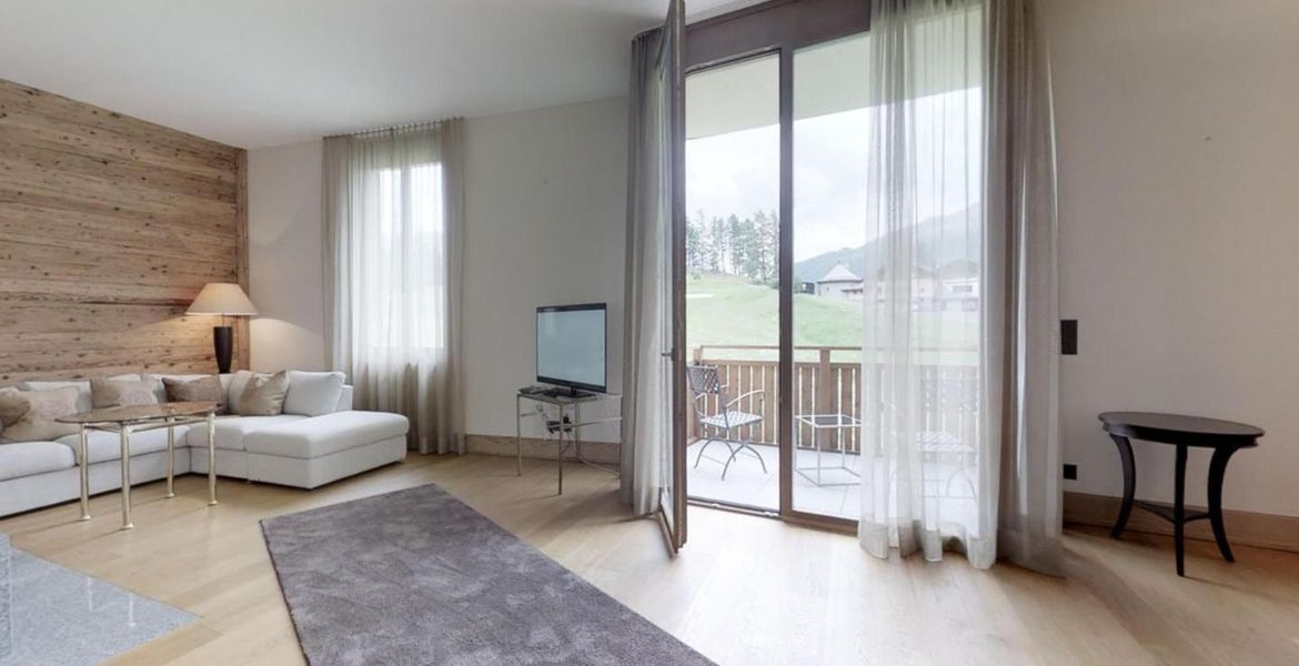 Moderno apartamento de 3 dormitorios en St. Moritz