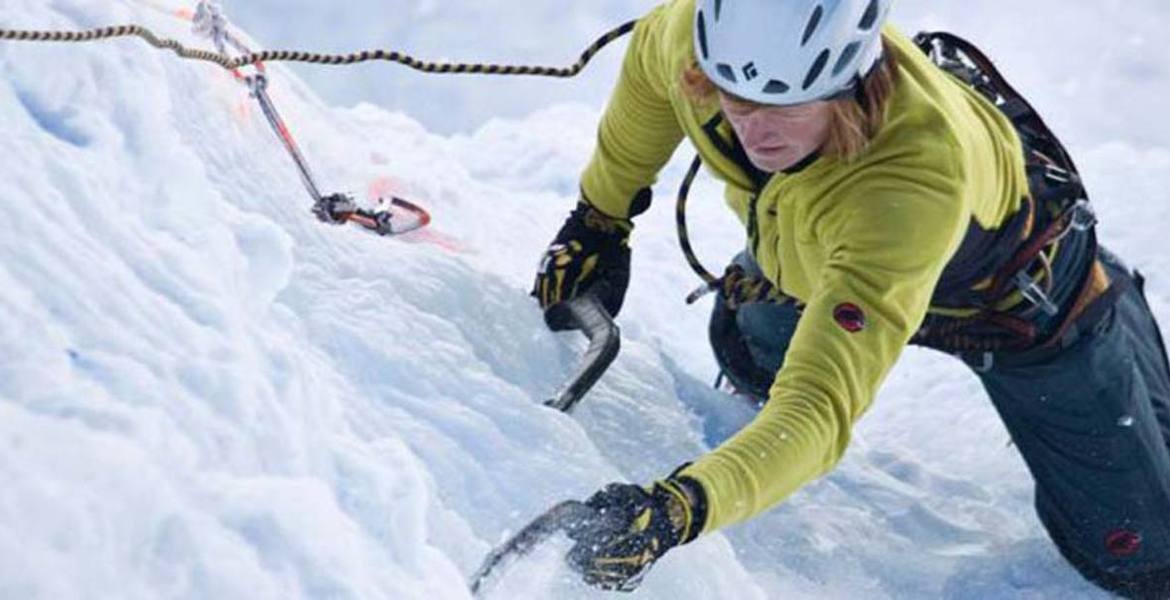 Ice Climbing at Corn da Diavolezza