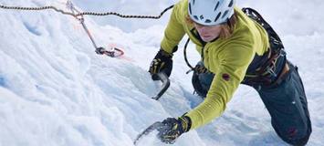 Escalade Sur Glace Au Corn da Diavolezza