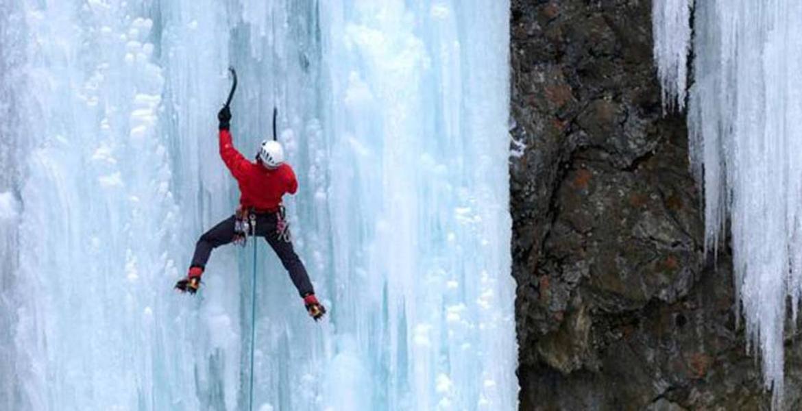 Ice Climbing at Corn da Diavolezza