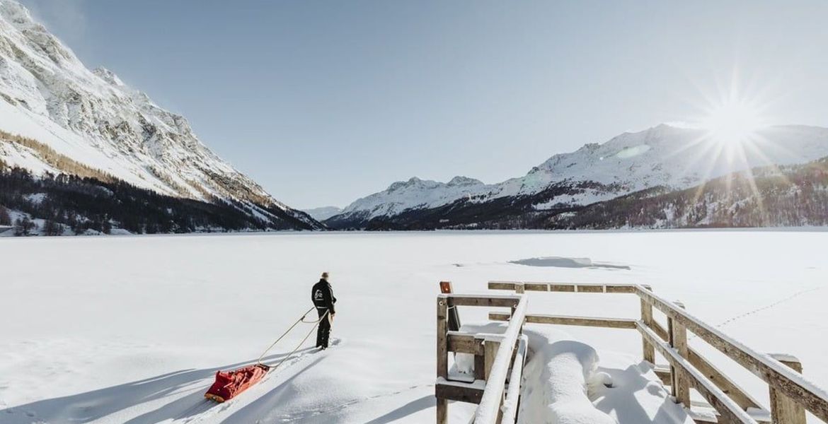 Pesca de invierno en St. Moritz