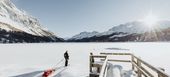 Pêche d'hiver à St. Moritz