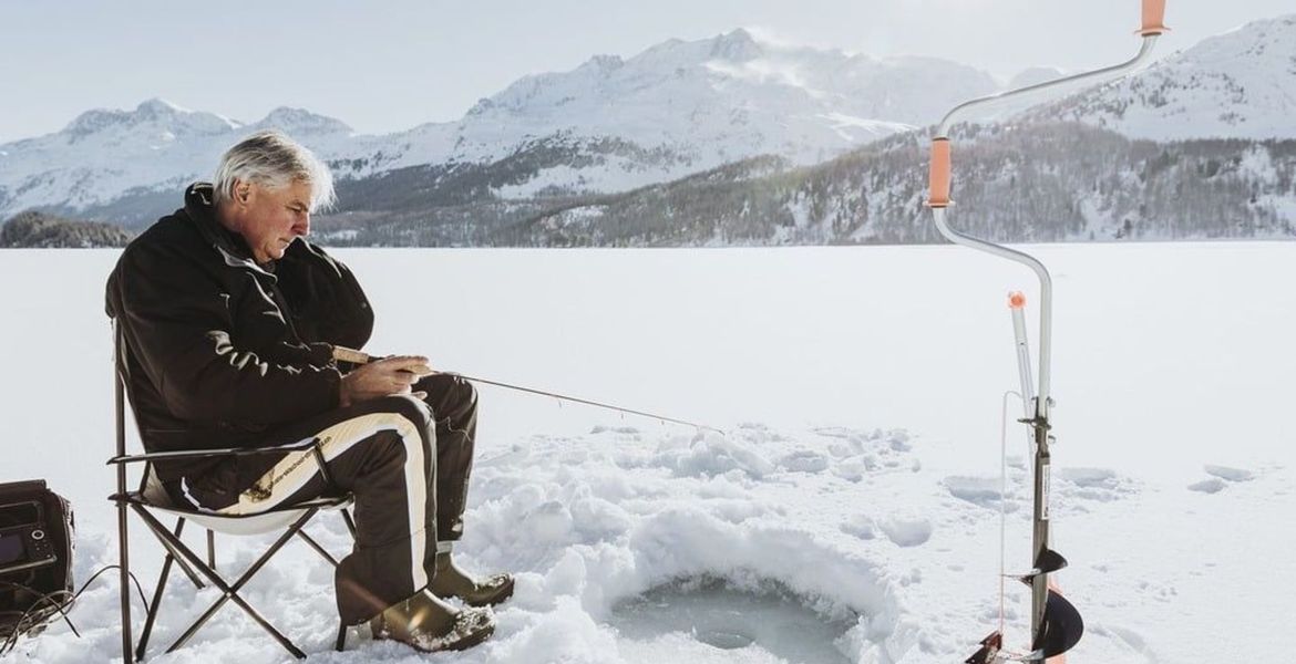 Winter Fishing in St. Moritz