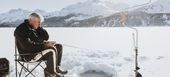 Pêche d'hiver à St. Moritz