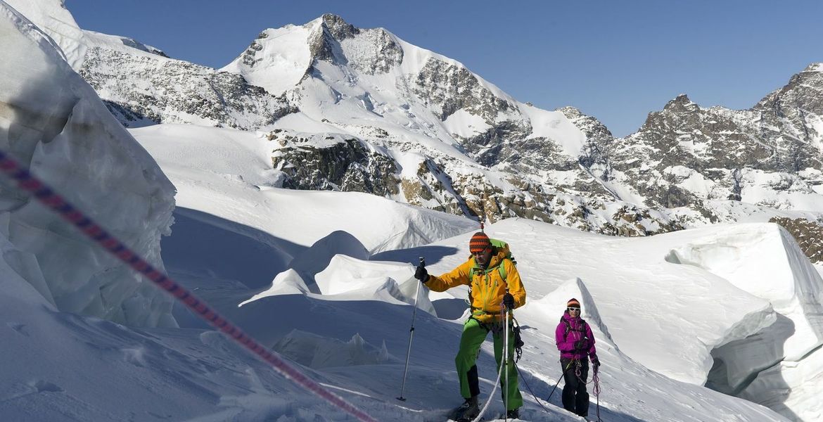 Excursion to the Palü glacier with mountain guide