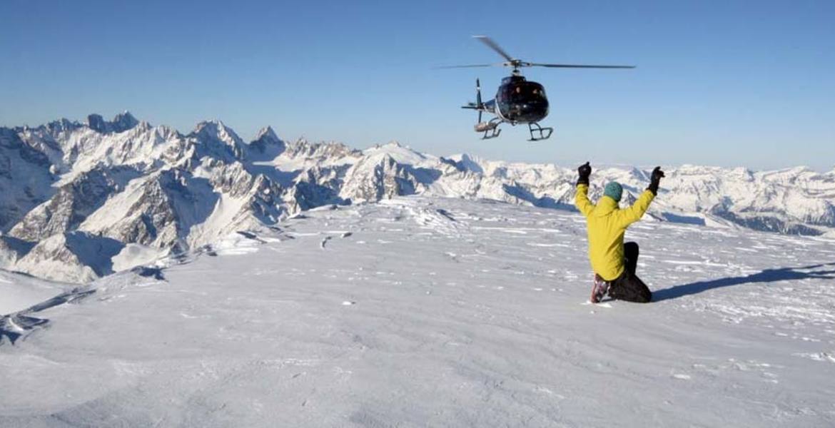 Heliskiing