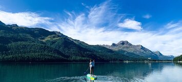 Sup & Breakfast на озере Санкт-Мориц The Outdoors St. Moritz