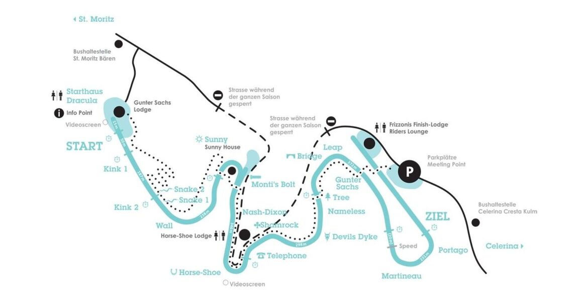 Bobsleigh Guest Ride in St. Moritz