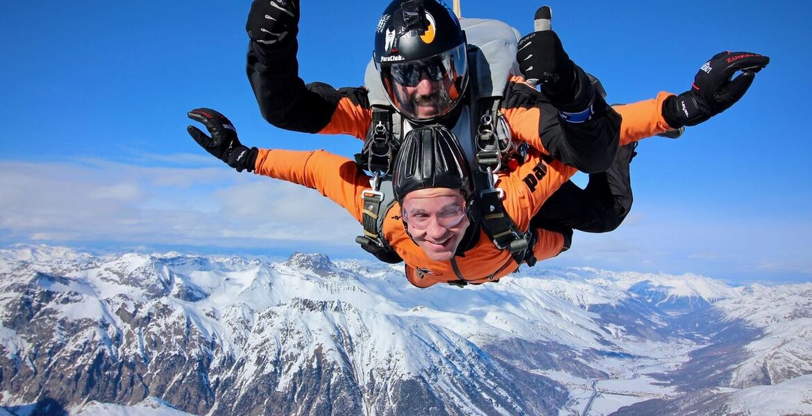 Skydive at 5200m