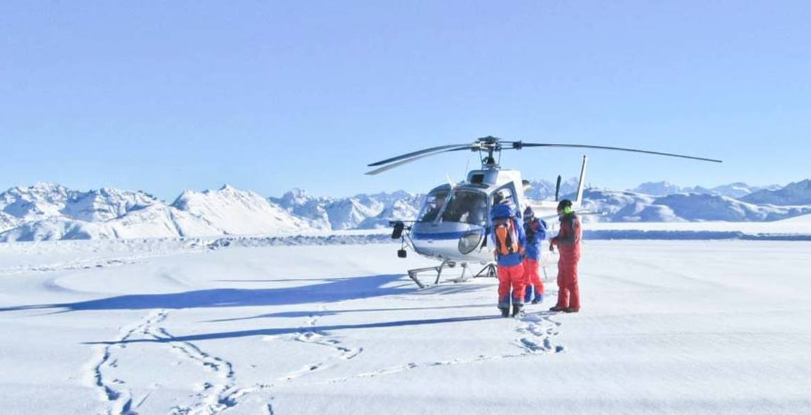 Heliskiing