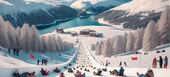 Tobogganing Slopes Engadine