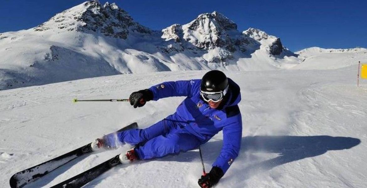 Ski school in st moritz