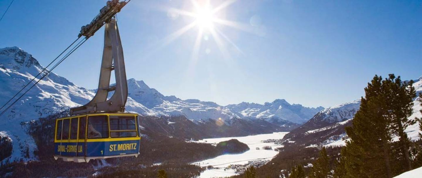 Louis Vuitton pop up in St. Moritz in 2023