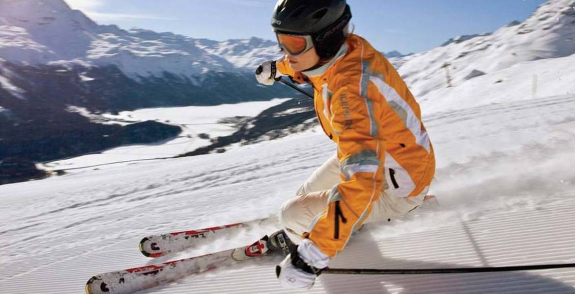 Instructor de esquí en St. Moritz