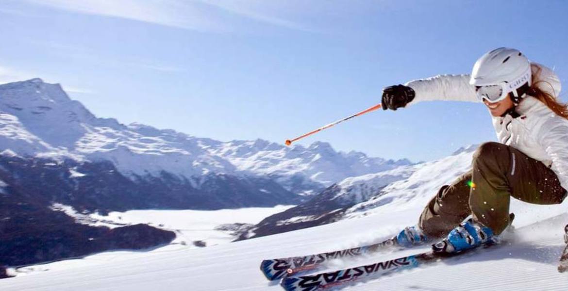 Instructor de esquí en St. Moritz