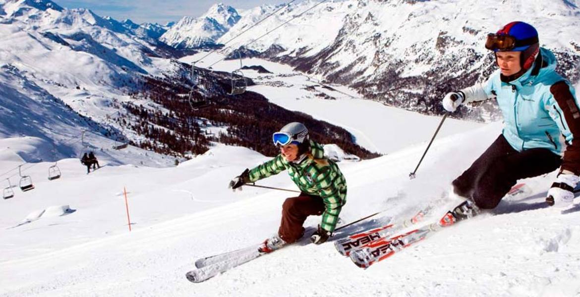 Ski instructor St. Moritz