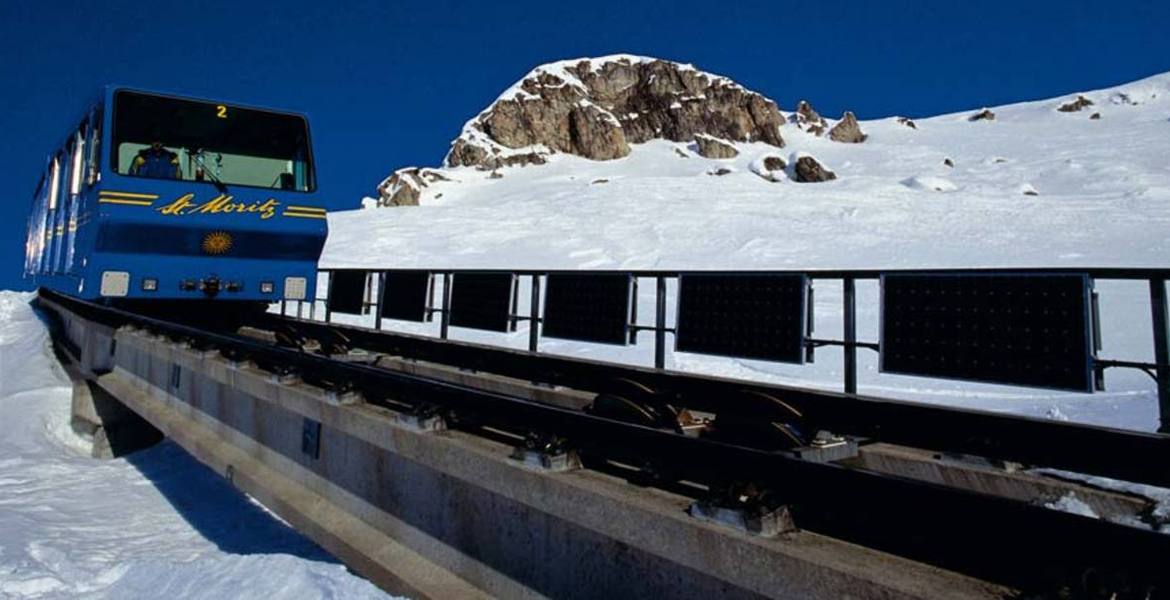 Ski lift pass St. Moritz