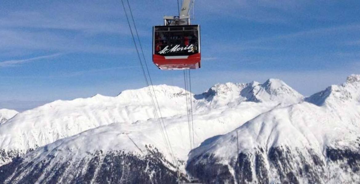 Ski lift pass St. Moritz